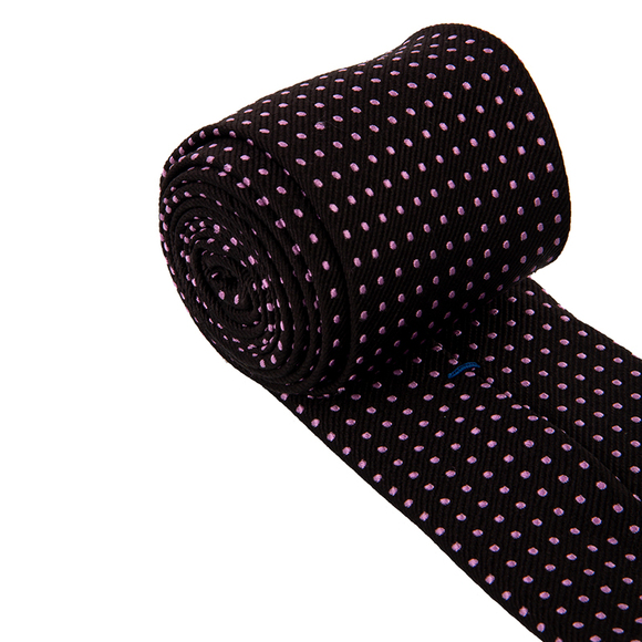 PENROSE BLACK, PINK CLASSIC TIE | MENS - Picture 3 of 4
